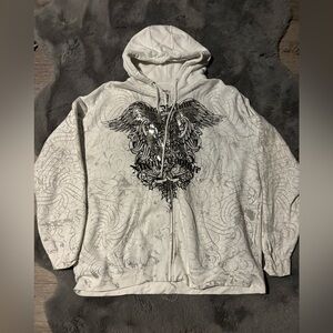 Affliction/Xtreme Couture zip up